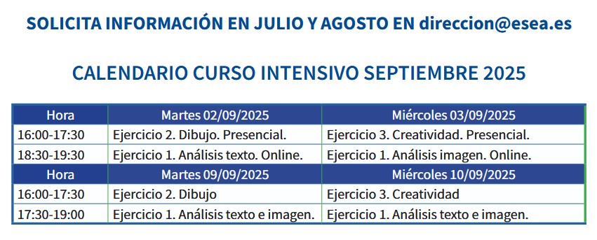 calendario preparacion prueba 2025